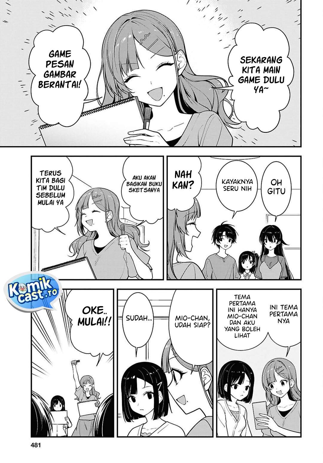 Tonari no Seki no Yankee Shimizu-san ga Kami o Kuroku Sometekita Chapter 18