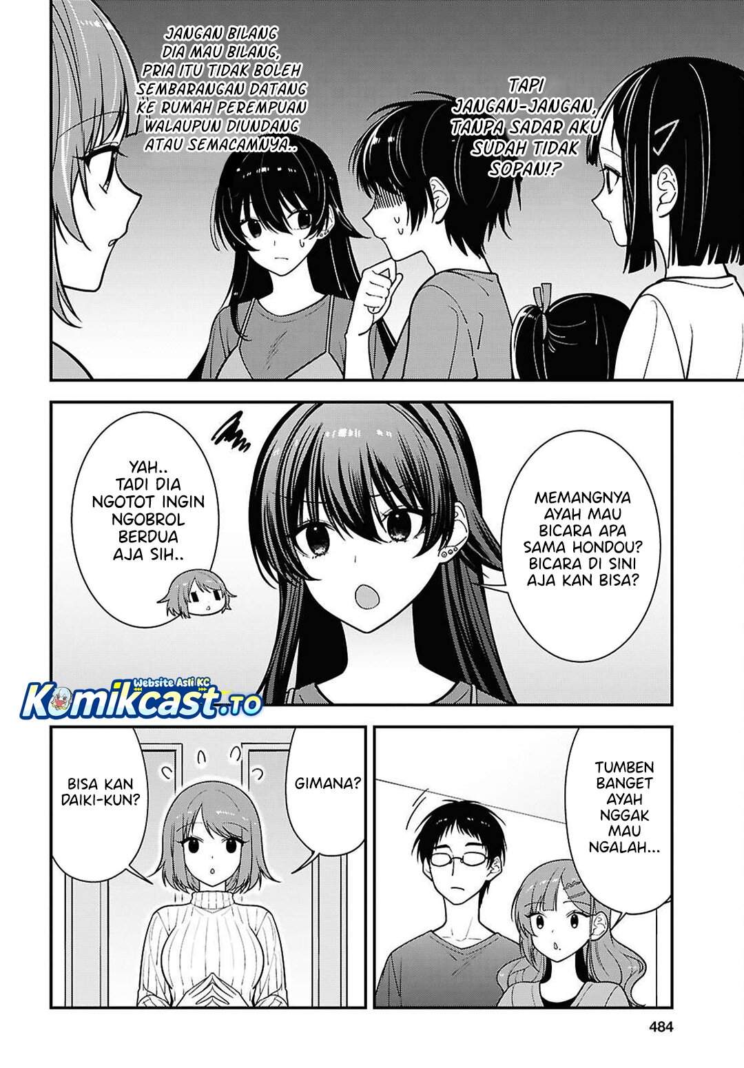 Tonari no Seki no Yankee Shimizu-san ga Kami o Kuroku Sometekita Chapter 18