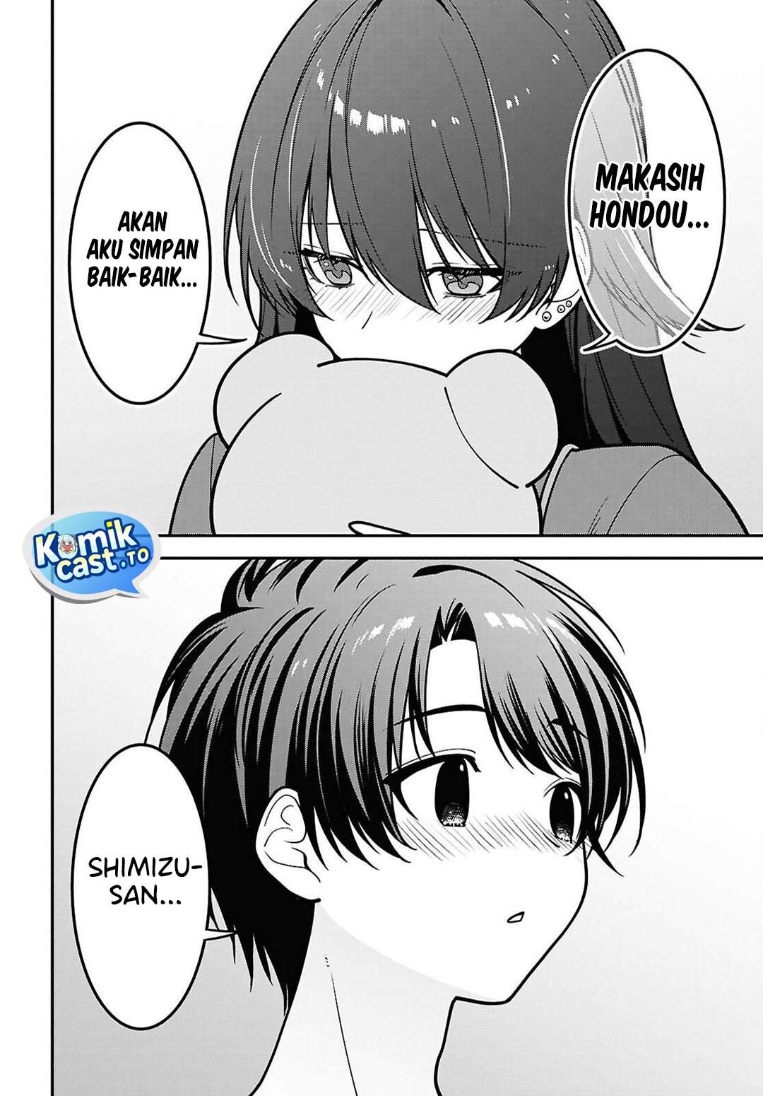 Tonari no Seki no Yankee Shimizu-san ga Kami o Kuroku Sometekita Chapter 18