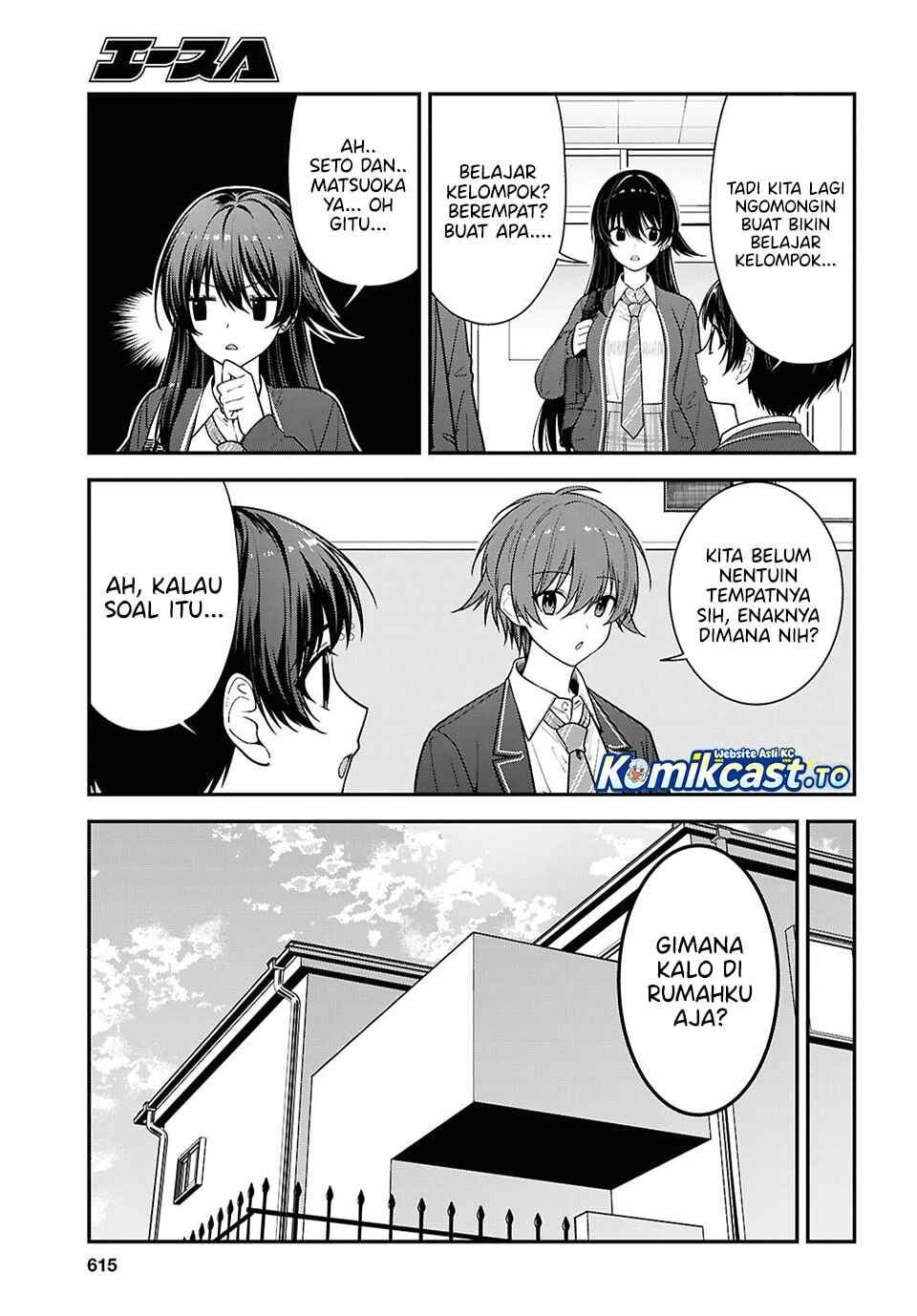 Tonari no Seki no Yankee Shimizu-san ga Kami o Kuroku Sometekita Chapter 19