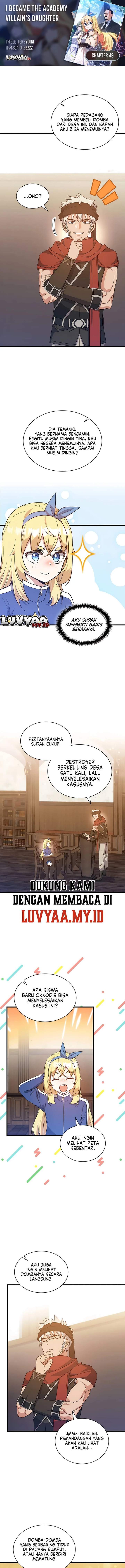 I Became the Academy Villain’s Daughter Chapter 49
