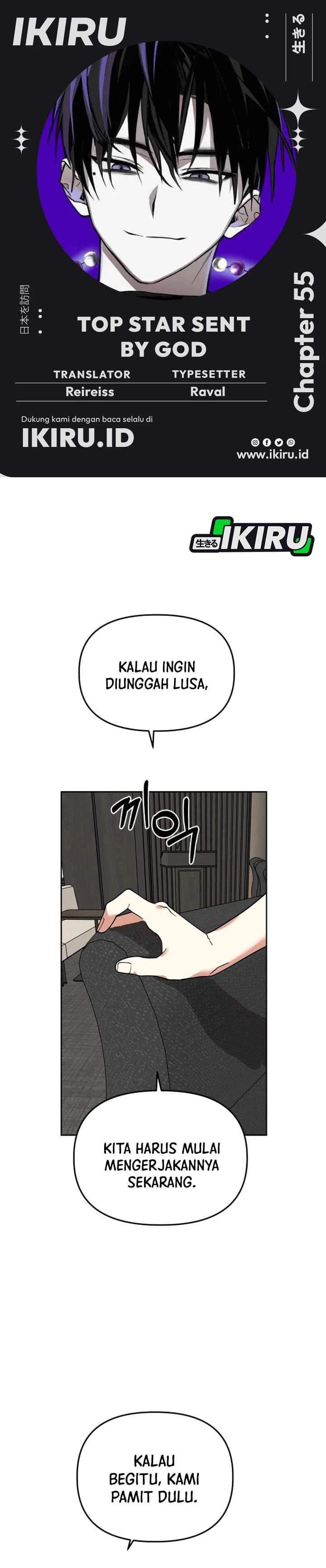 Top Star Sent by God Chapter 55