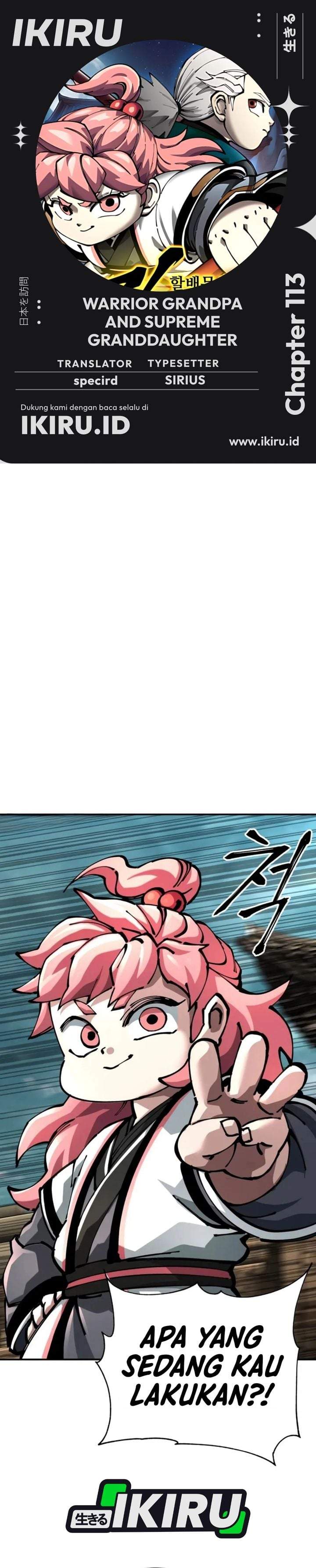 Warrior Grandpa and Supreme Granddaughter Chapter 113