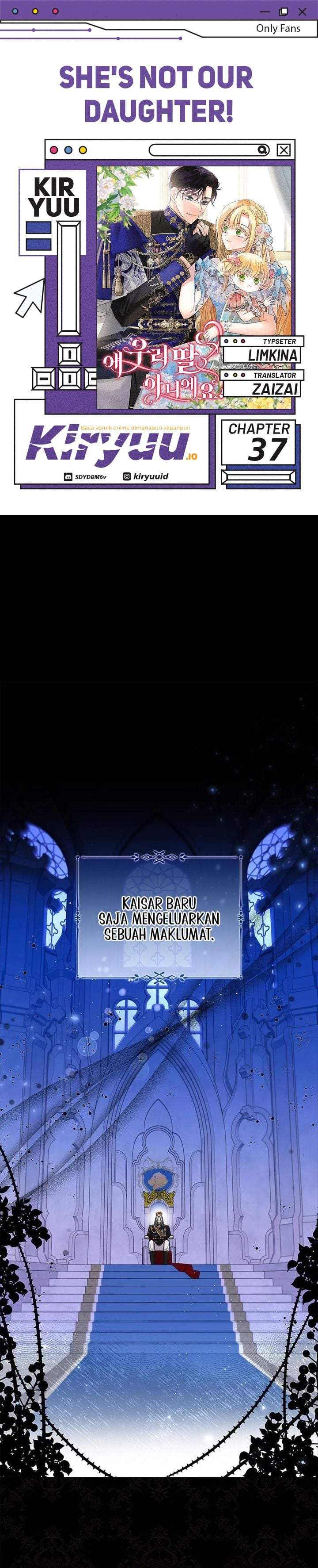 She’s Not Our Daughter! Chapter 37