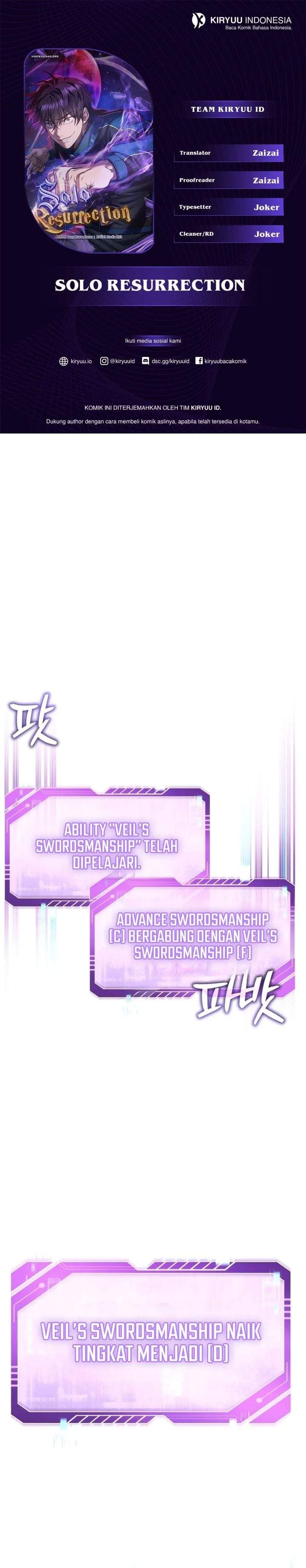 Solo Resurrection Chapter 95