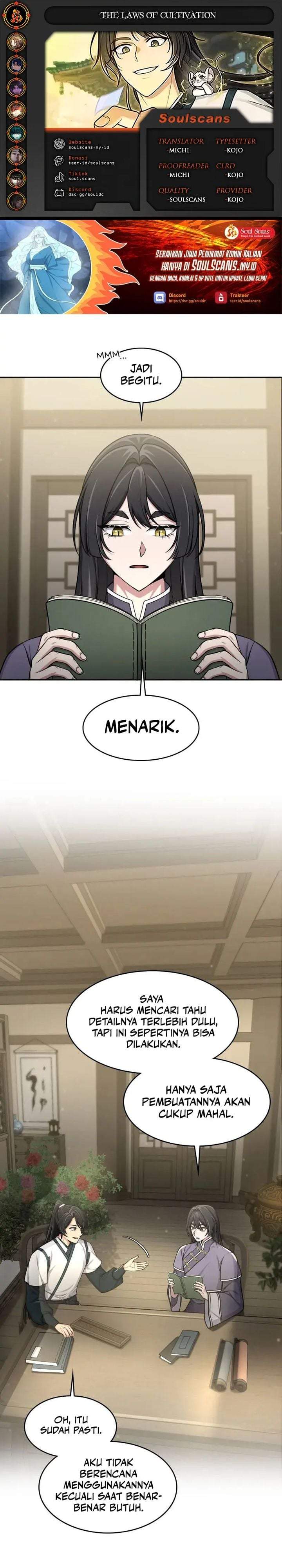 The Laws of Cultivation Chapter 38