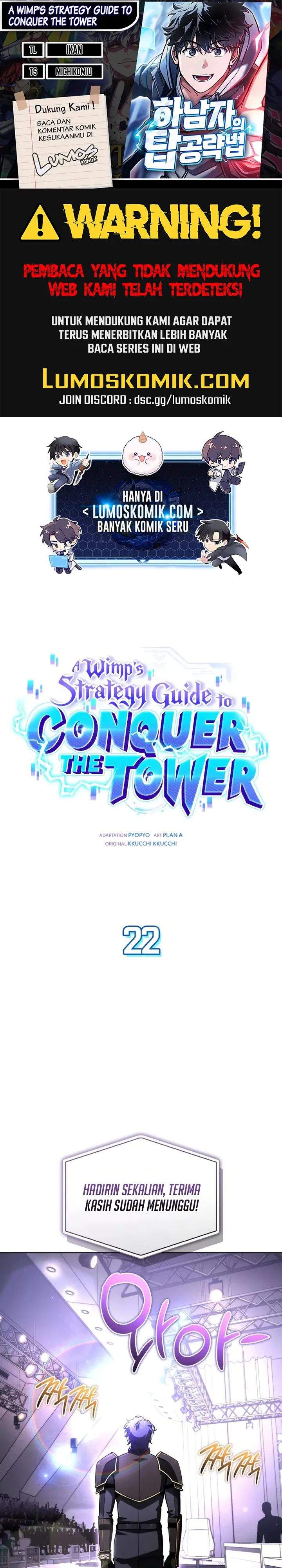 A Wimp’s Strategy Guide to Conquer the Tower Chapter 22