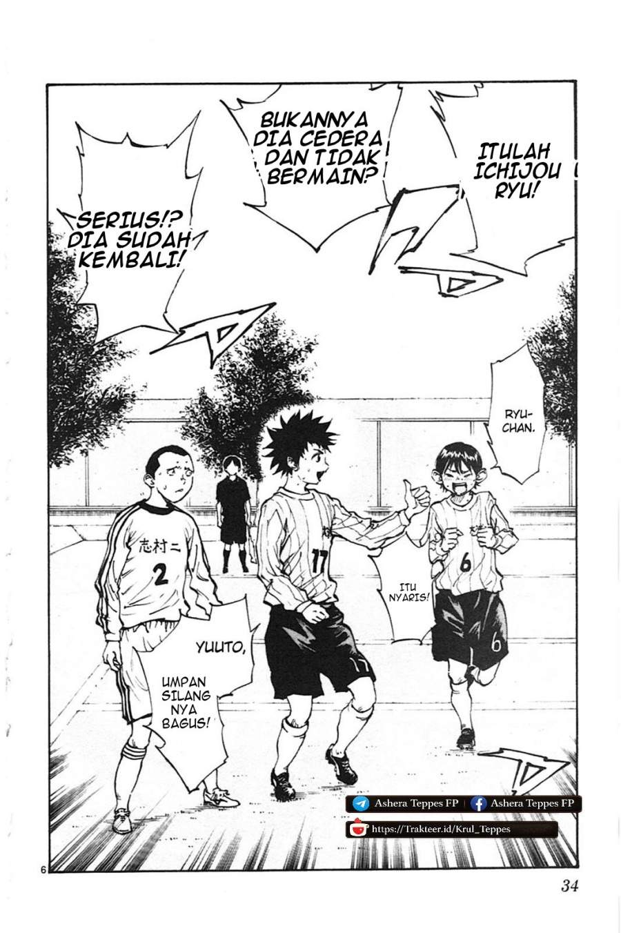 BE BLUES ~Ao ni Nare~ Chapter 19