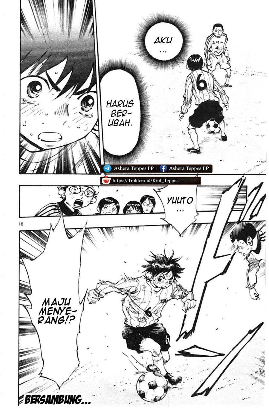 BE BLUES ~Ao ni Nare~ Chapter 19