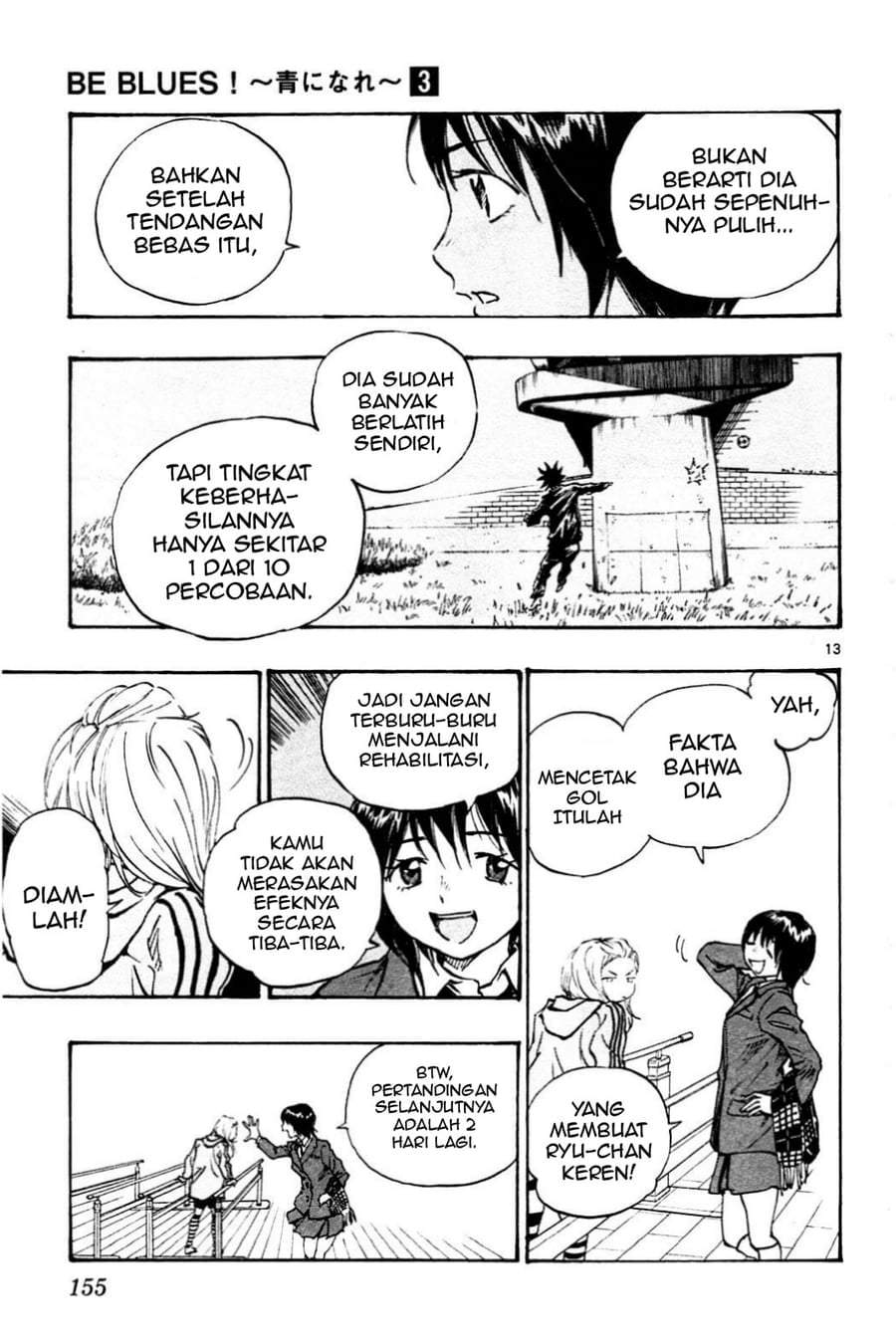 BE BLUES ~Ao ni Nare~ Chapter 25