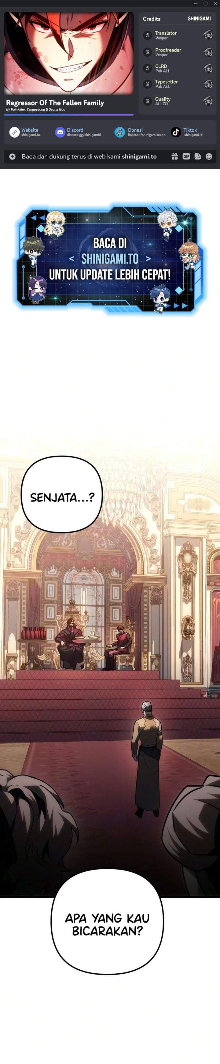 Regressor of the Fallen Family Chapter 137