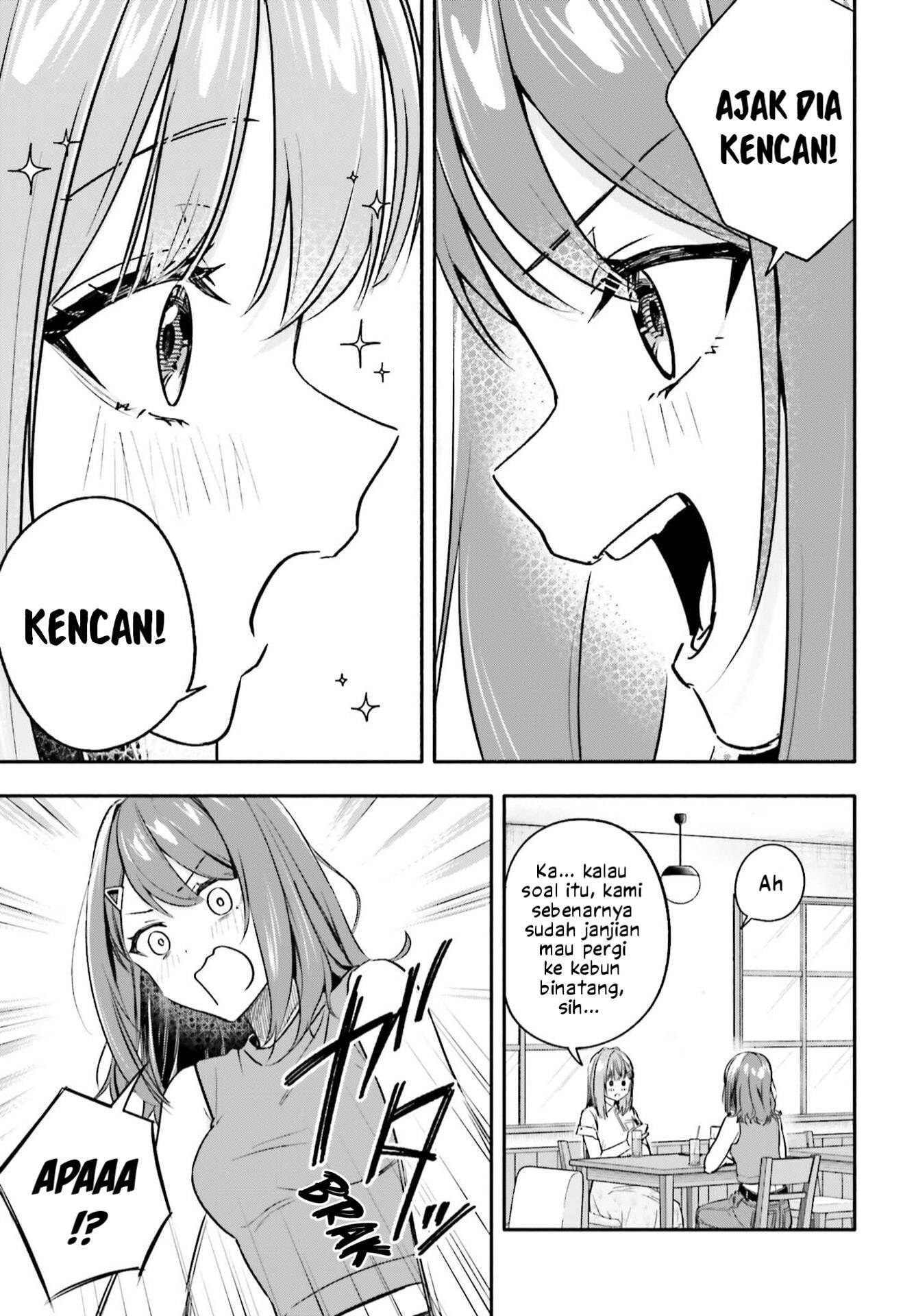 Kaji Daikou no Arubaito wo Hajimetara Gakuen Ichi no Bishoujo no Kazoku ni Kiniirarechaimashita Chapter 12.1