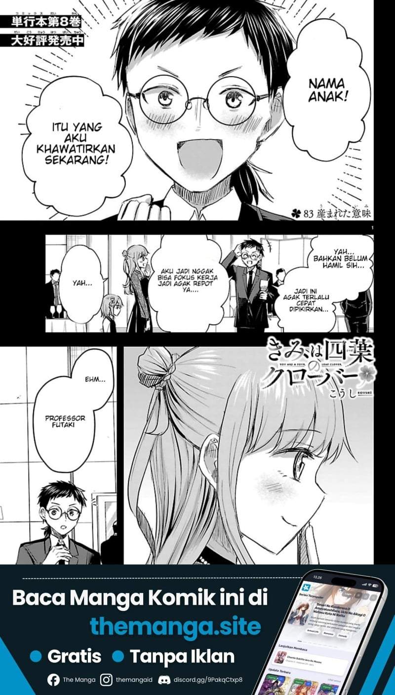 Kimi wa Yotsuba no Clover Chapter 83