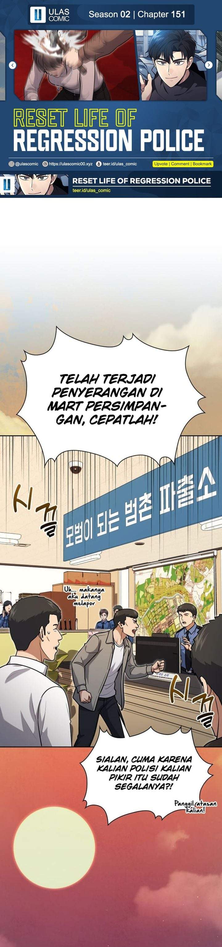 Reset Life of Regression Police Chapter 151