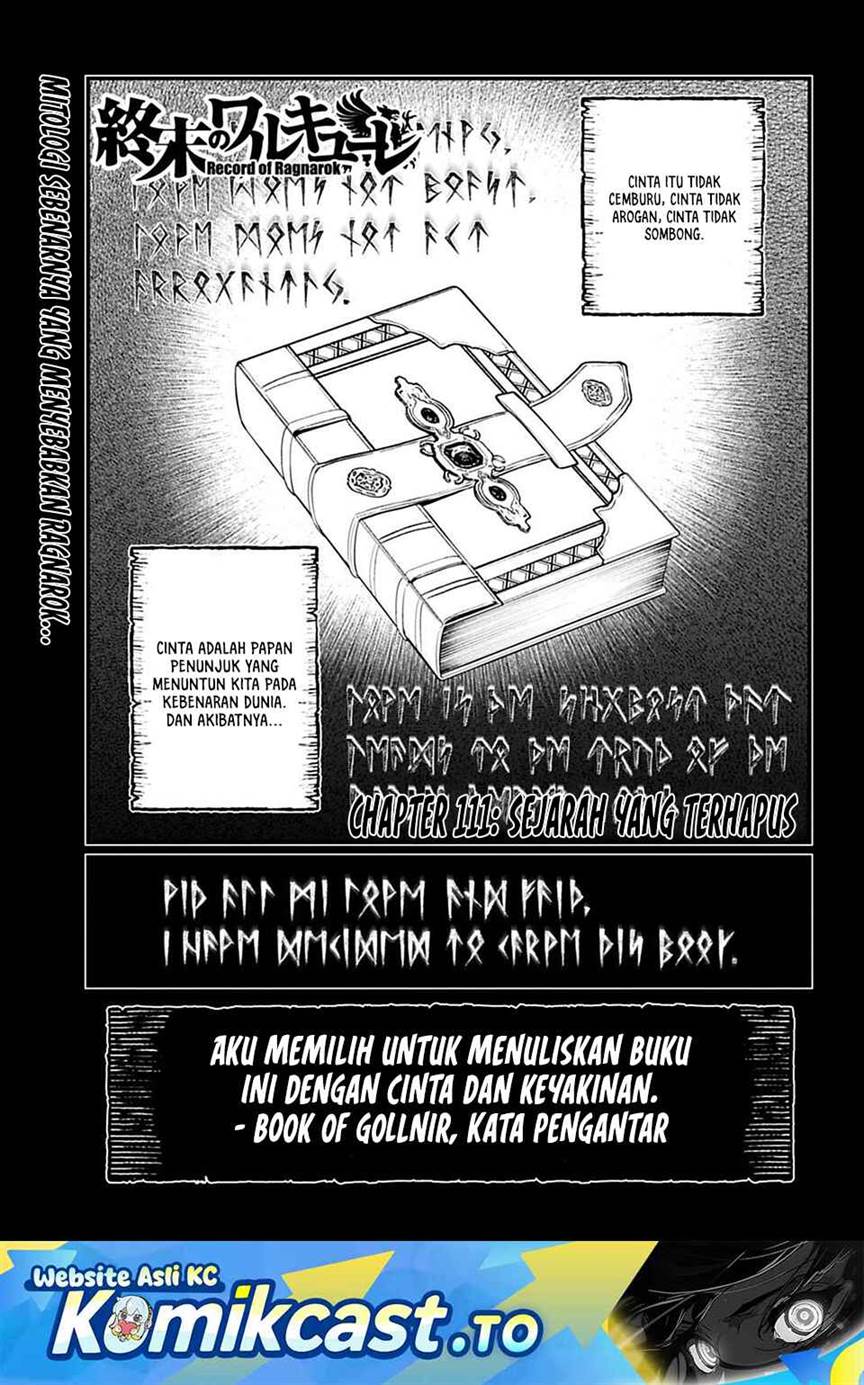 Shuumatsu no Valkyrie Chapter 111