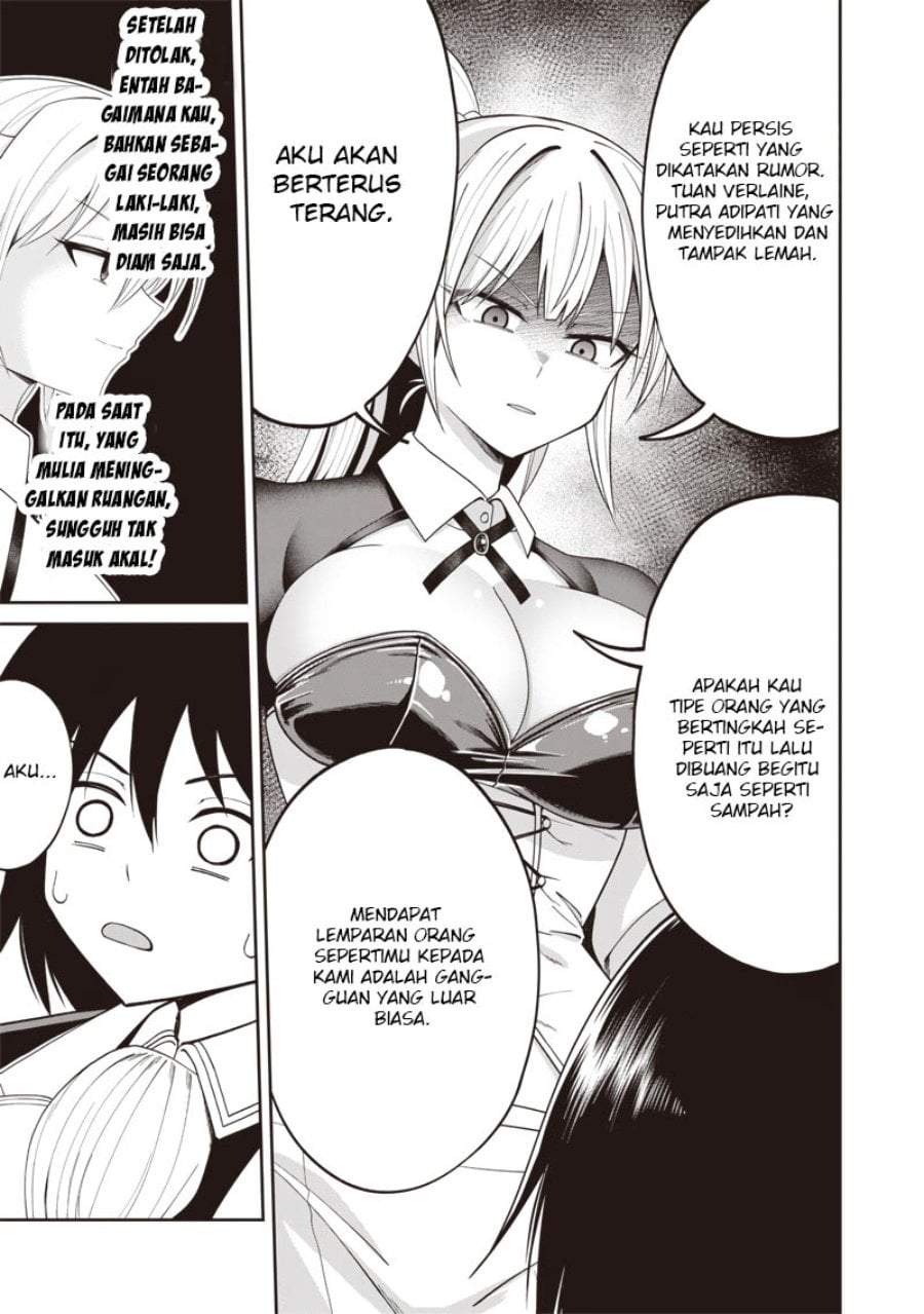 Dokushin Kizoku: Danjohi 1:99 Sekai no Akuyaku Reisoku Chapter 4.1