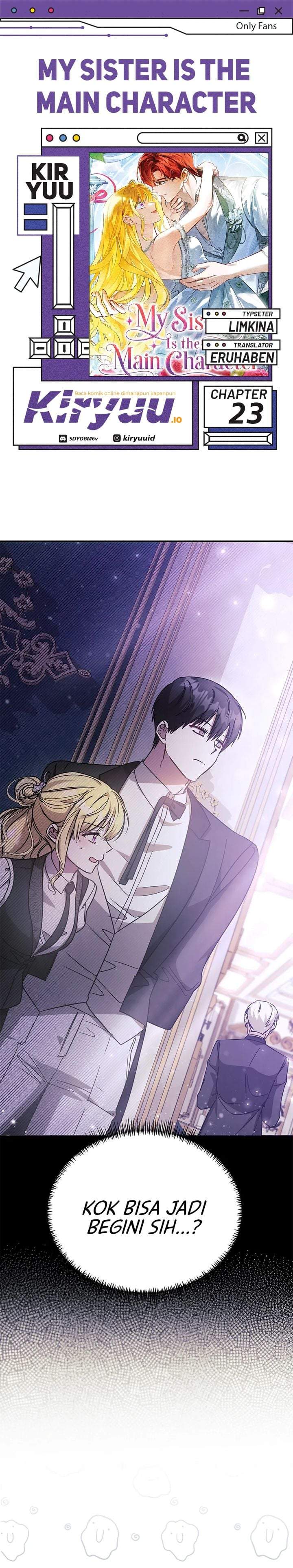 My Sister Is the Main Character Chapter 23