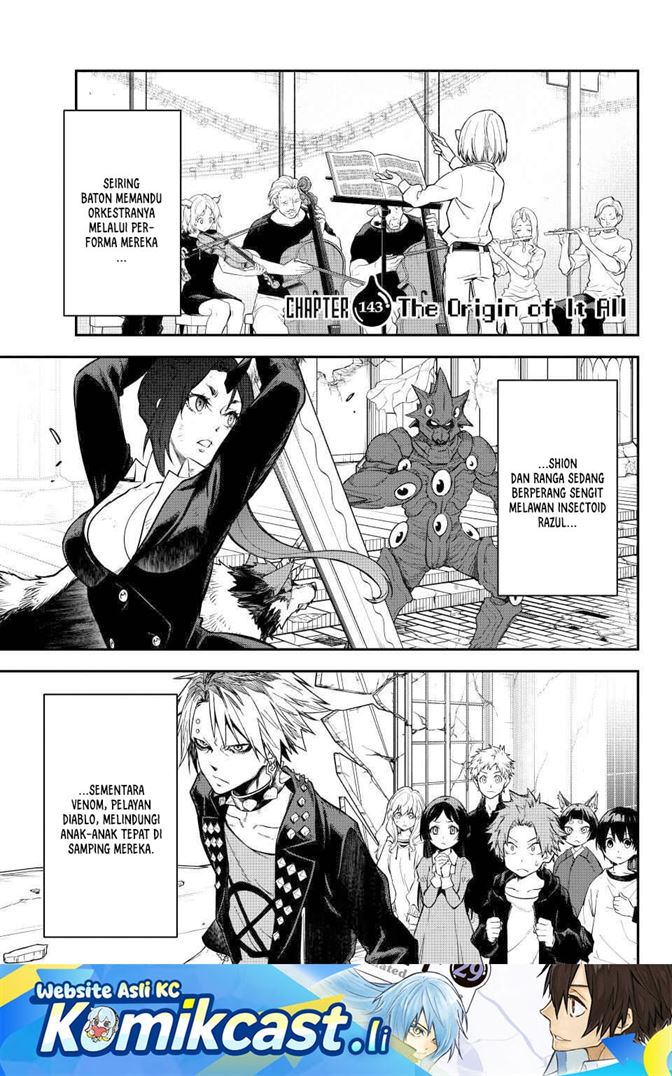 Tensei Shitara Slime Datta Ken Chapter 143