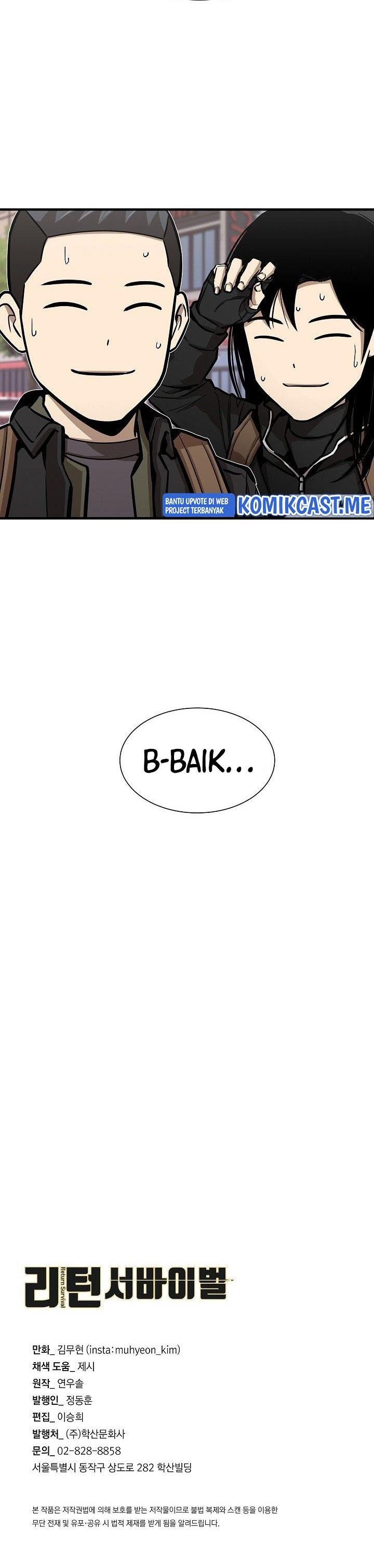 Return Survival Chapter 120