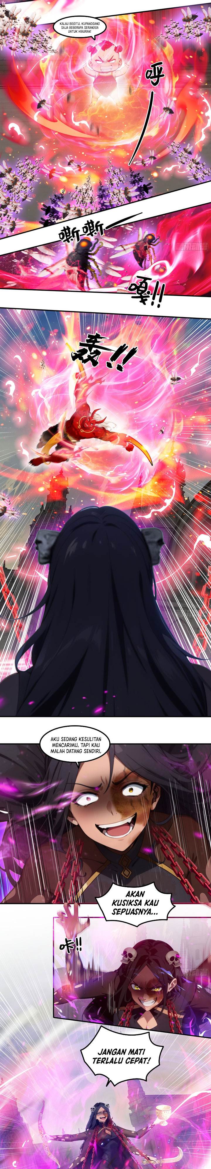 The Evil God Descends, I Own Great Hell Chapter 105