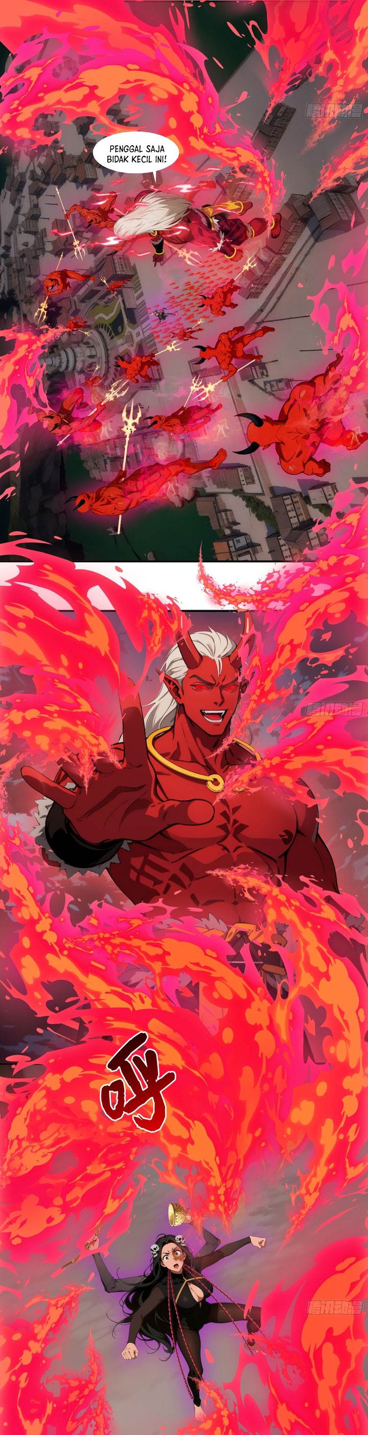 The Evil God Descends, I Own Great Hell Chapter 106