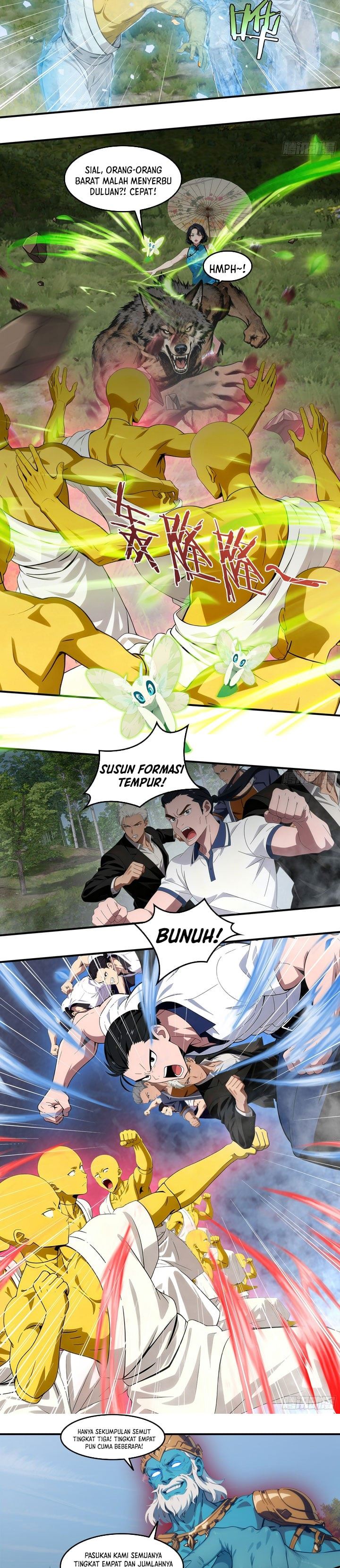 The Evil God Descends, I Own Great Hell Chapter 107