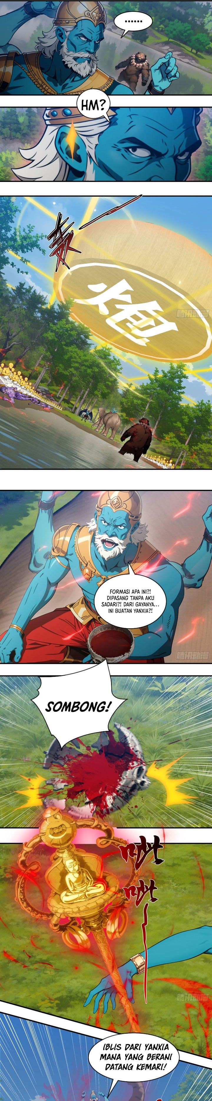 The Evil God Descends, I Own Great Hell Chapter 107