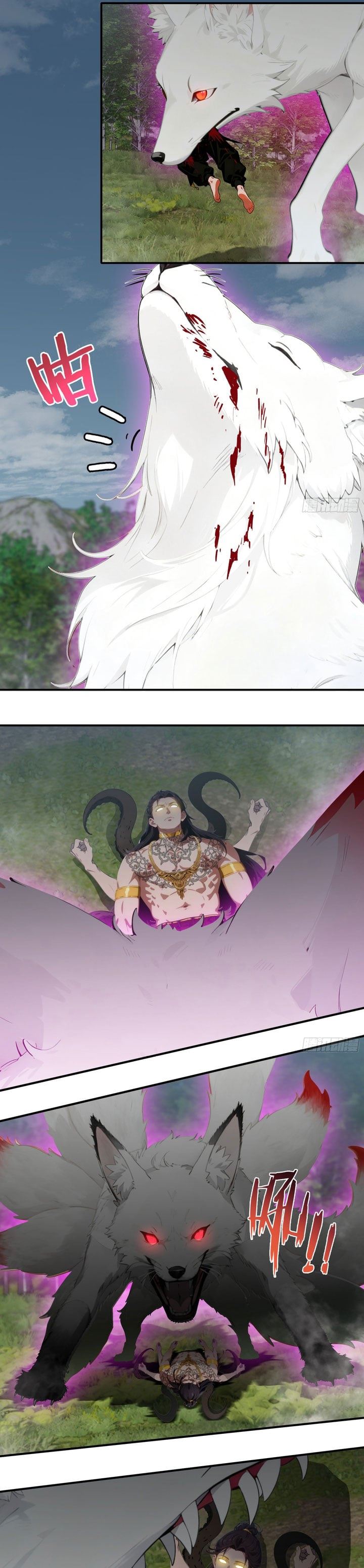 The Evil God Descends, I Own Great Hell Chapter 109