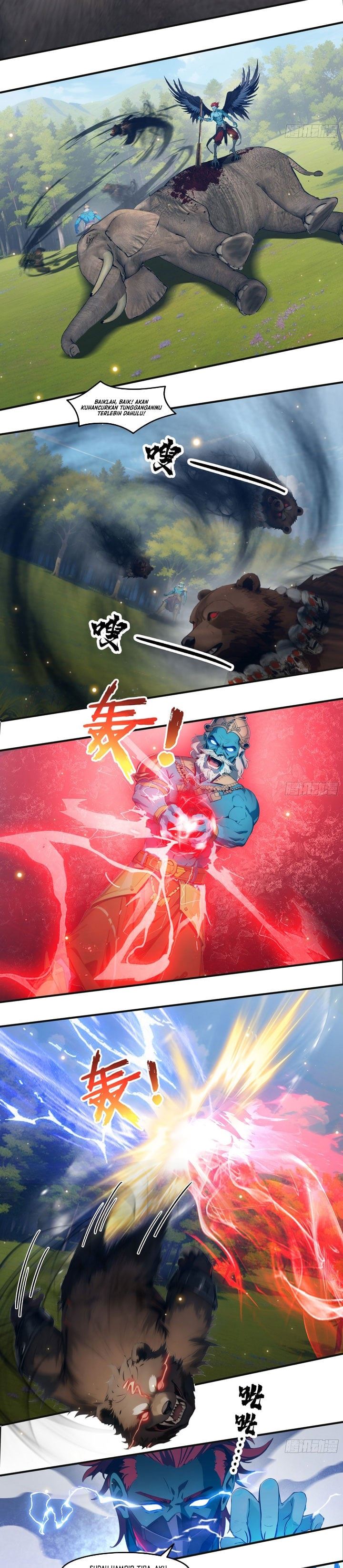 The Evil God Descends, I Own Great Hell Chapter 111