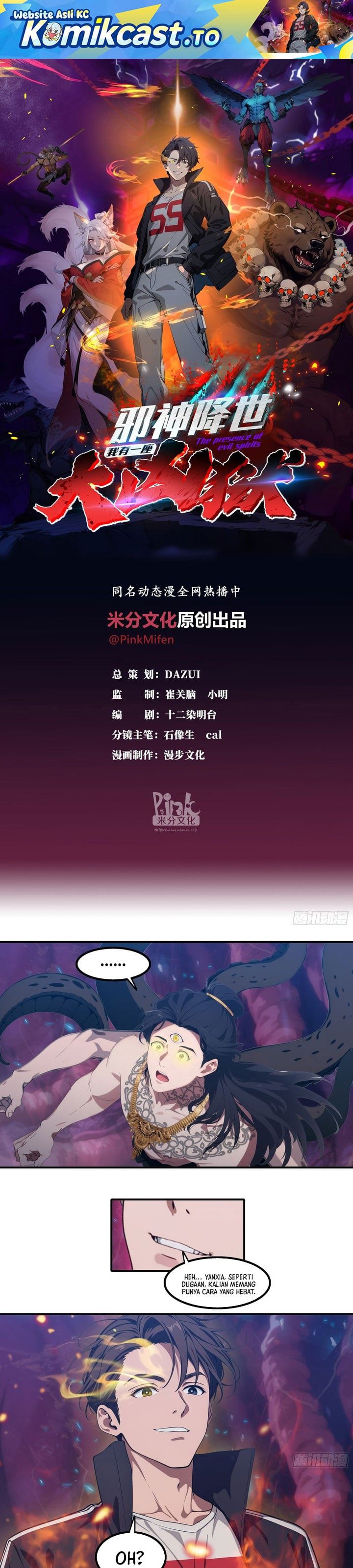 The Evil God Descends, I Own Great Hell Chapter 113