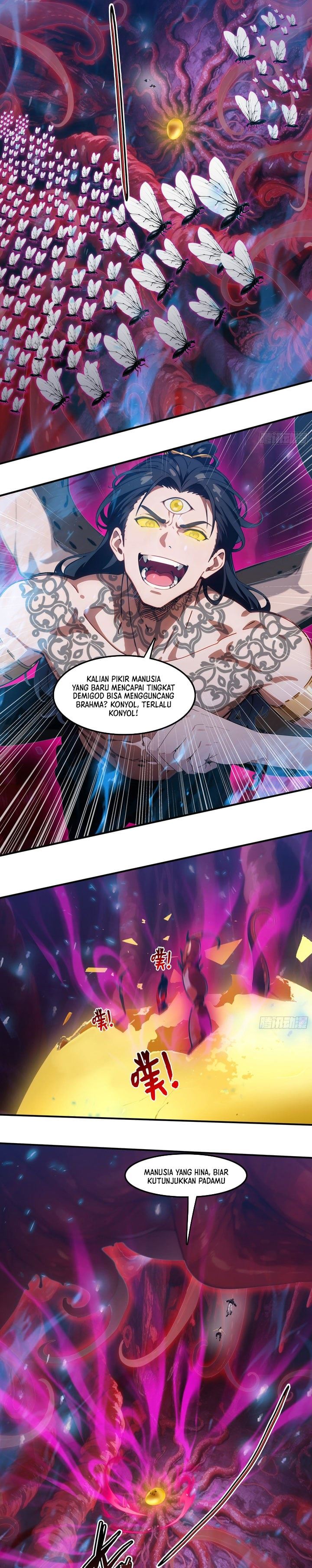 The Evil God Descends, I Own Great Hell Chapter 113