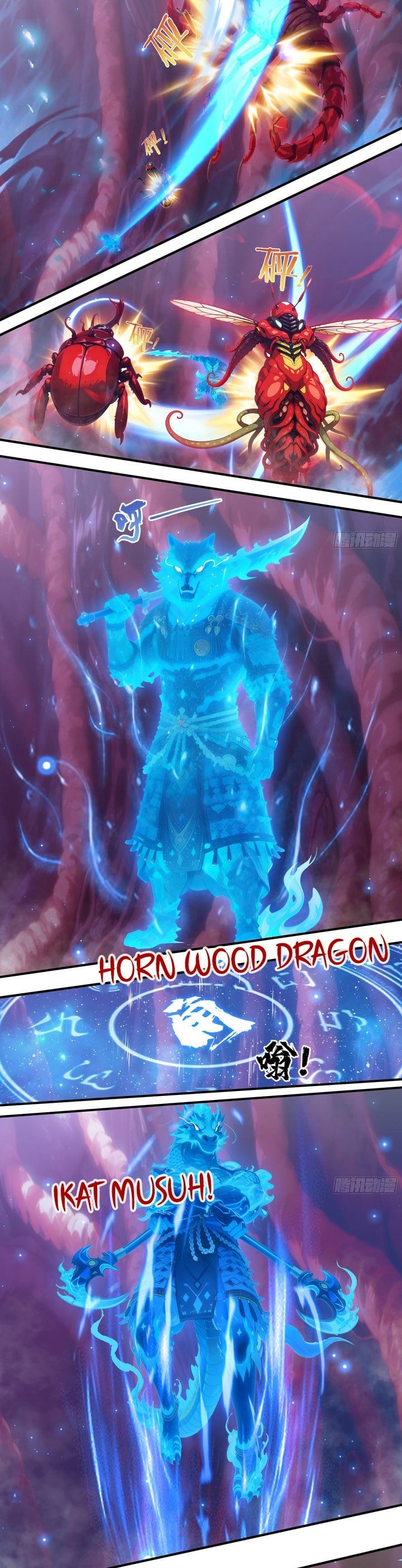 The Evil God Descends, I Own Great Hell Chapter 114