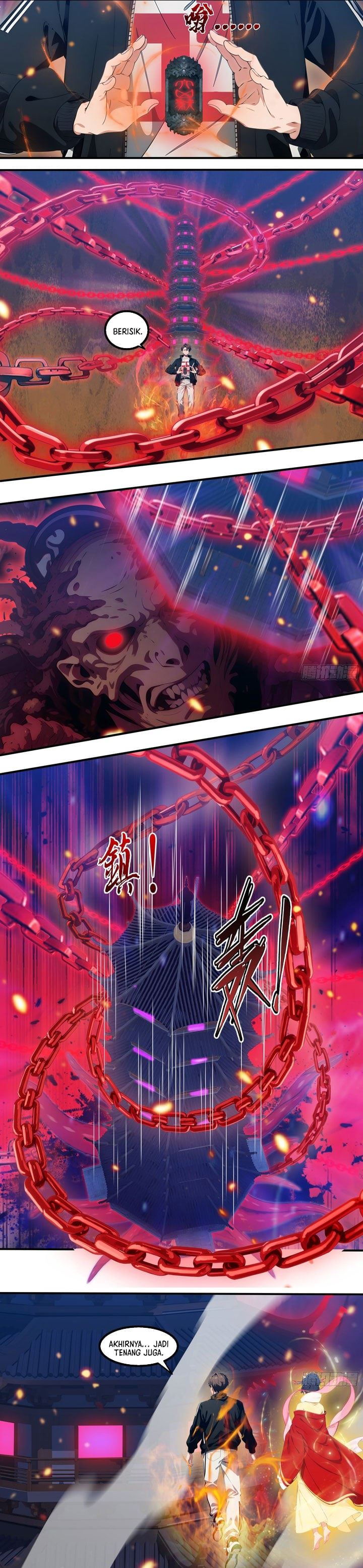 The Evil God Descends, I Own Great Hell Chapter 116