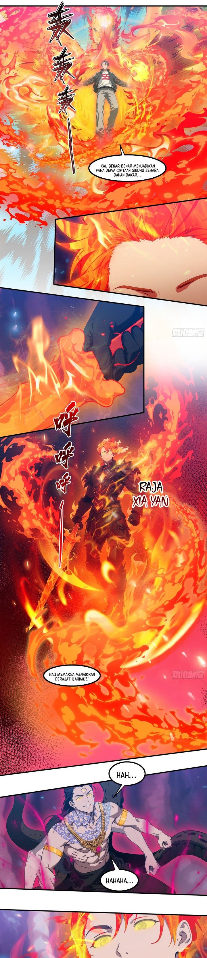 The Evil God Descends, I Own Great Hell Chapter 118