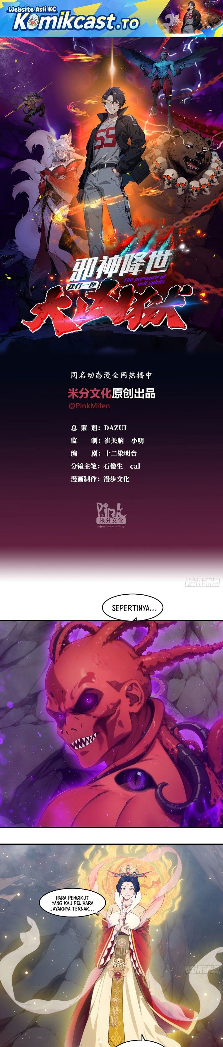 The Evil God Descends, I Own Great Hell Chapter 121