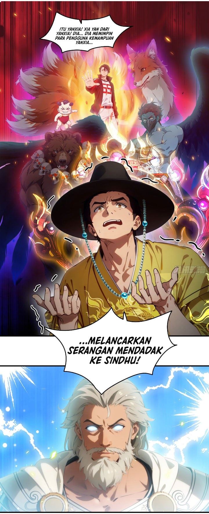 The Evil God Descends, I Own Great Hell Chapter 121