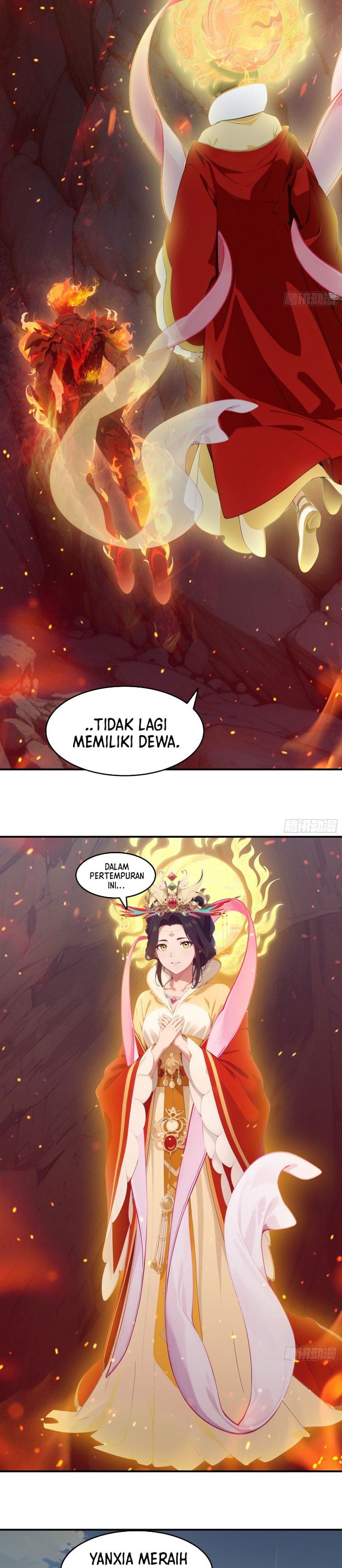 The Evil God Descends, I Own Great Hell Chapter 121