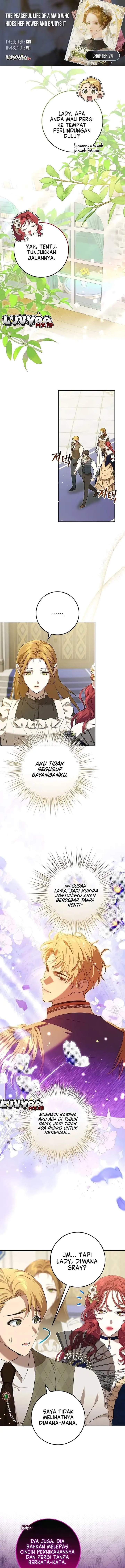 The Peaceful Life of a Maid Who Hides Her Power and Enjoys It Chapter 24