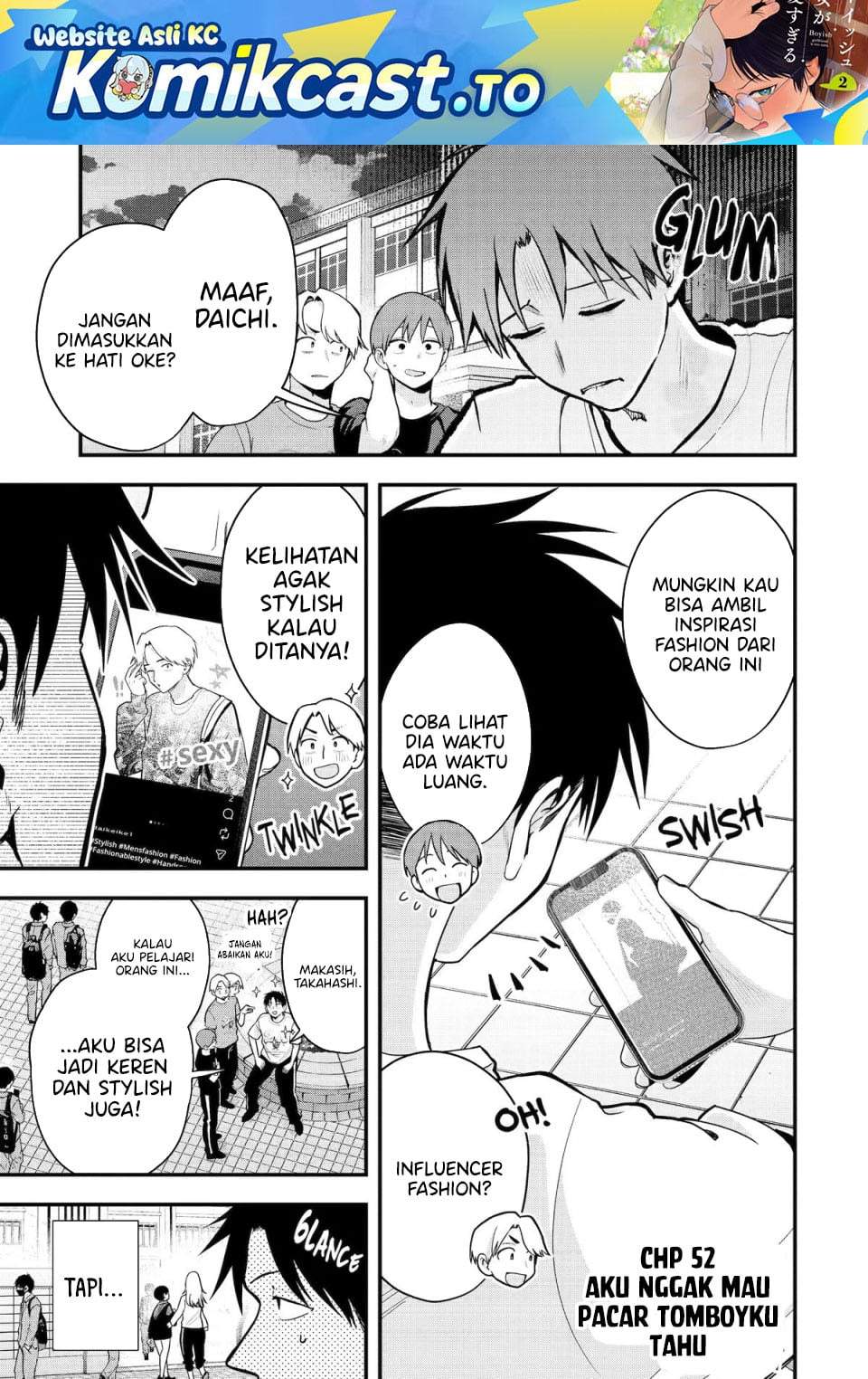 Takou no Boyish Kanojo Chapter 52