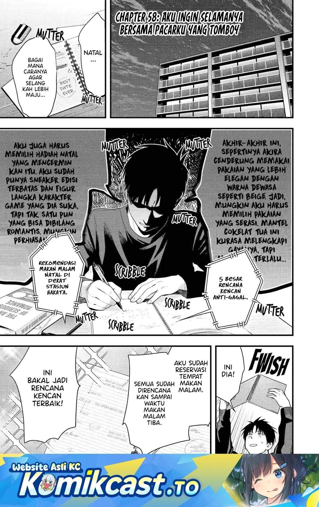 Takou no Boyish Kanojo Chapter 58