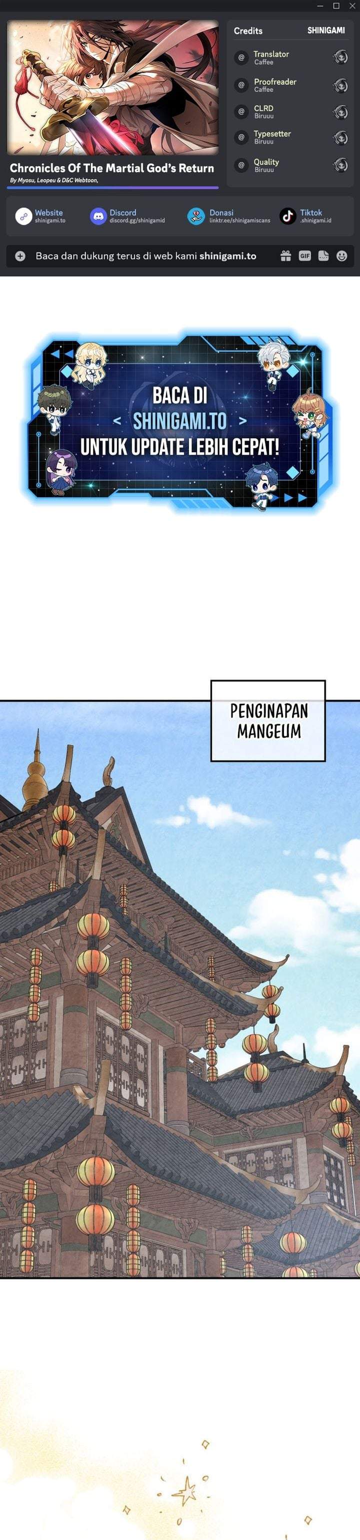 Chronicles Of The Martial God’s Return Chapter 166