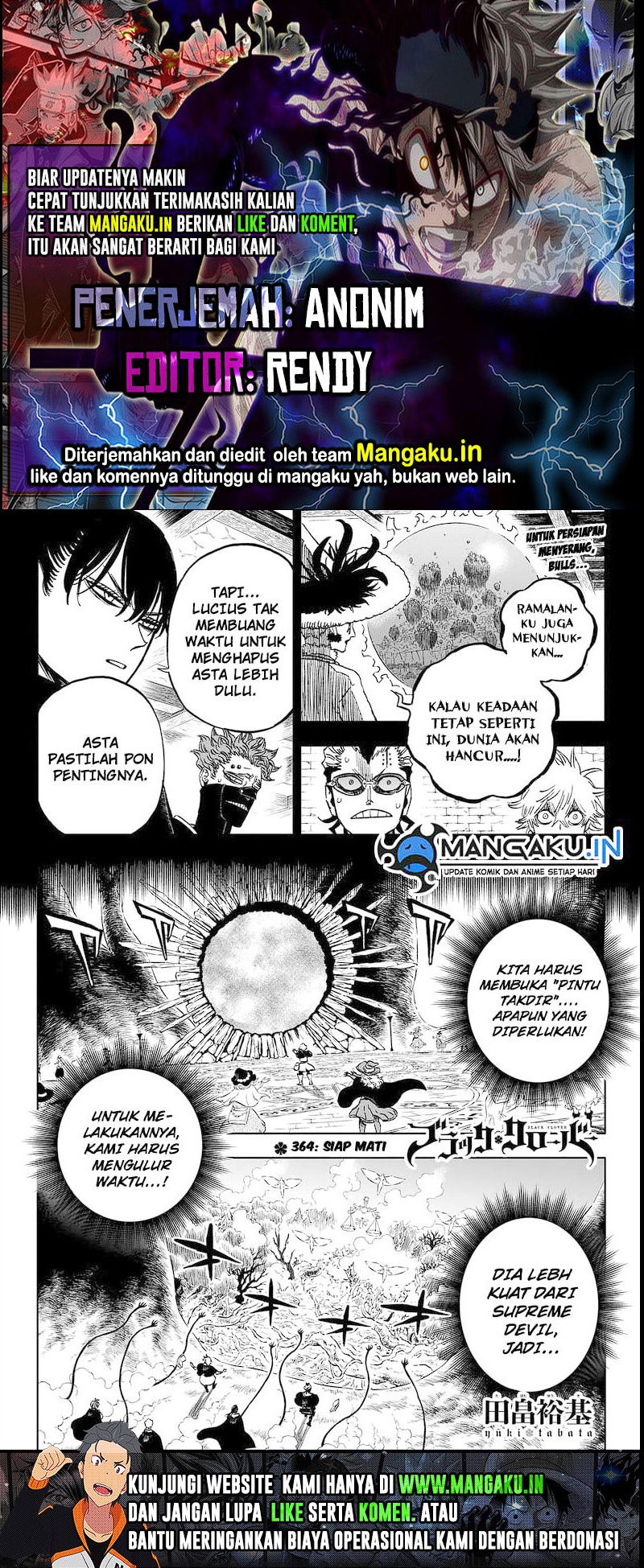 Black Clover Chapter 364