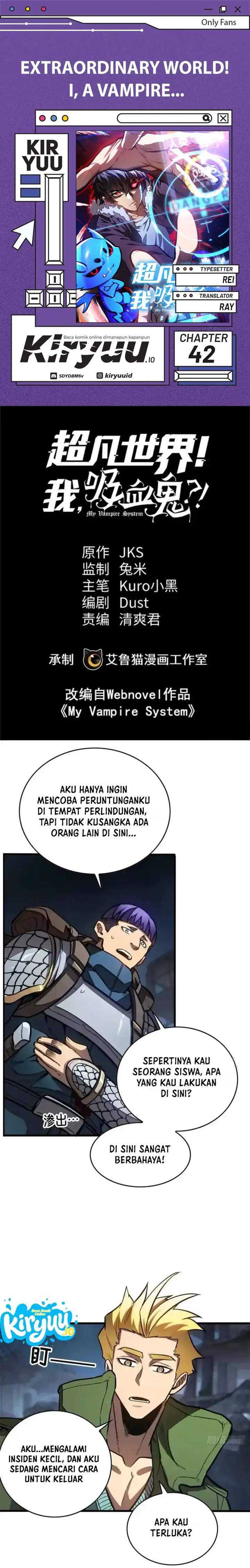 Extraordinary World?! Me… A Vampire?! Chapter 42