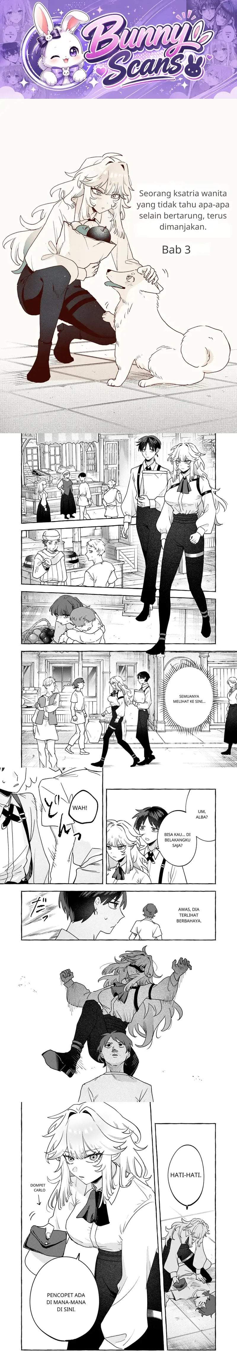 Tatakai shika Shiranai Onna Kishi o Amayakashi Tsuzuketa Chapter 3