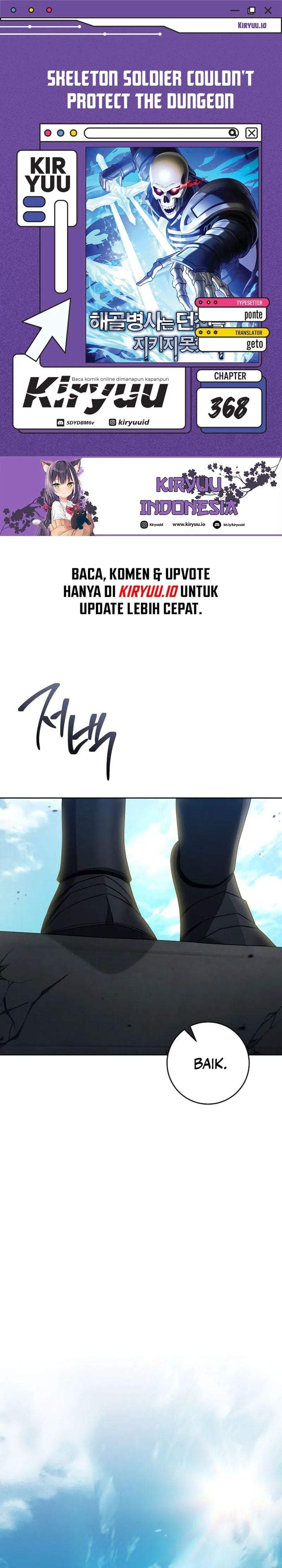 Skeleton Soldier Couldn’t Protect the Dungeon Chapter 368