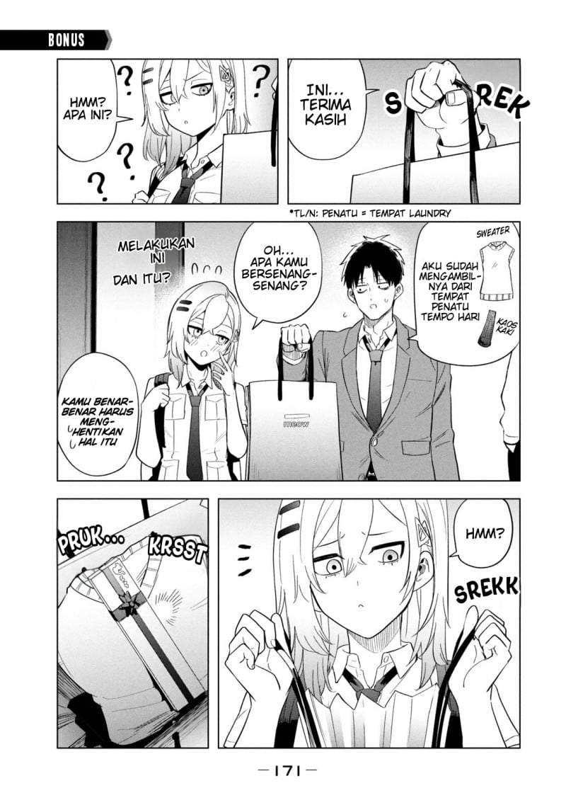 Asa no Tsuukin Densha de, Yatara to Hanashikakete Kuru Joshikousei. Chapter 10.1