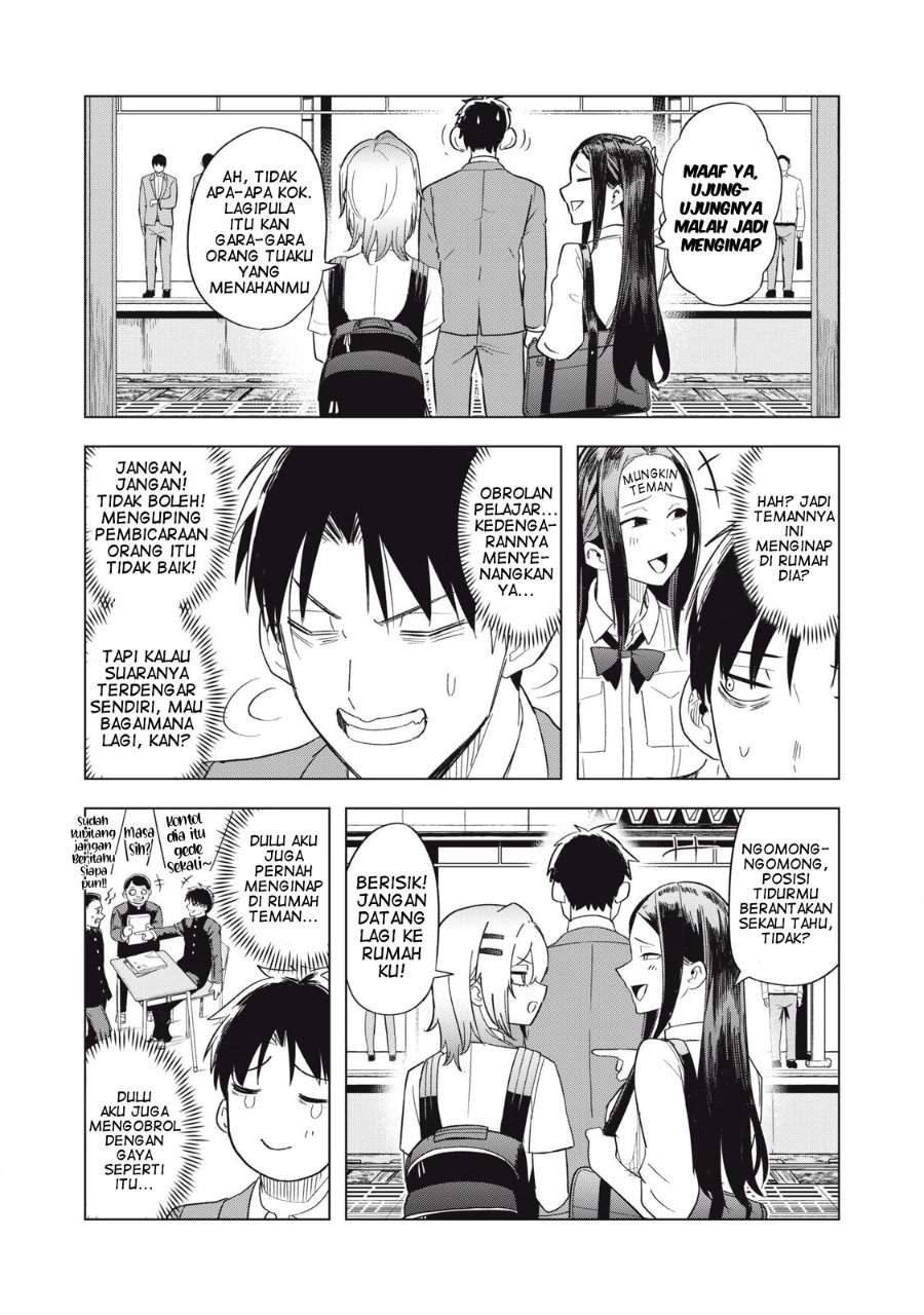 Asa no Tsuukin Densha de, Yatara to Hanashikakete Kuru Joshikousei. Chapter 9