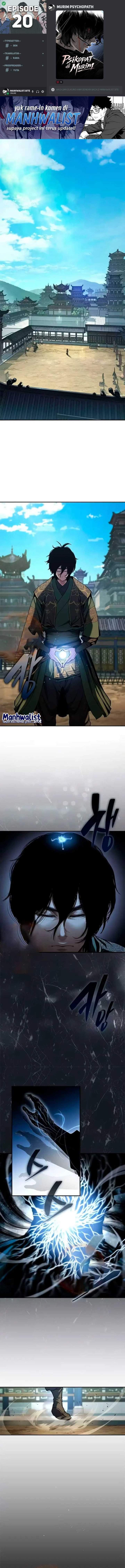 Psychopath in Murim Chapter 20