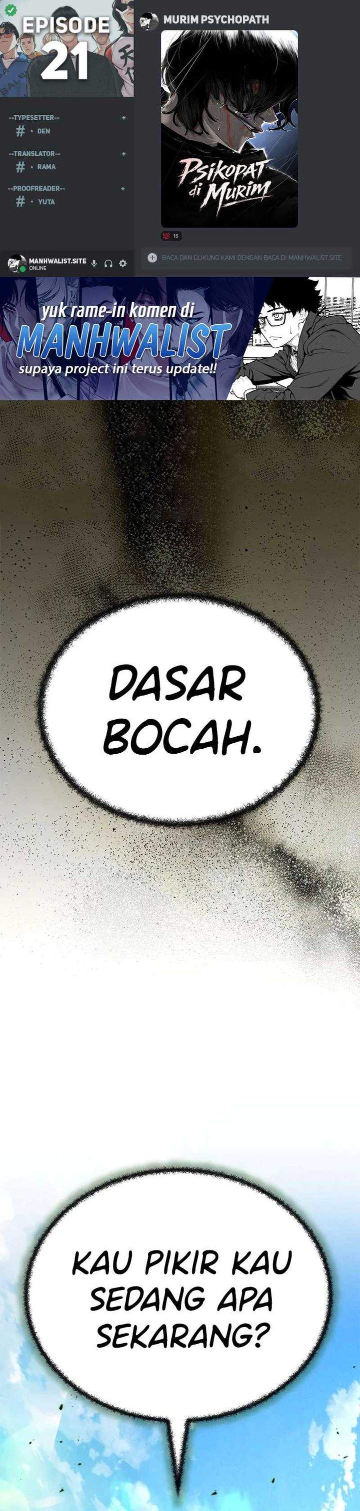 Psychopath in Murim Chapter 21