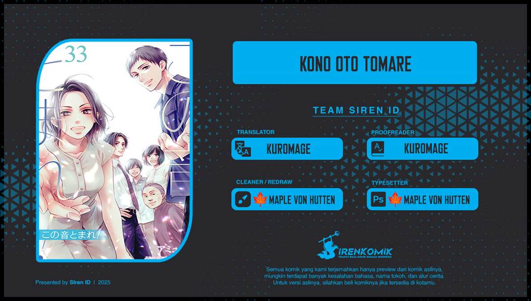 Kono Oto Tomare! Chapter 148